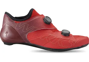 2023 Specialized SW ARES RD SHOE FLORED/MRN 37 Flo Red/Maroon SHOE
