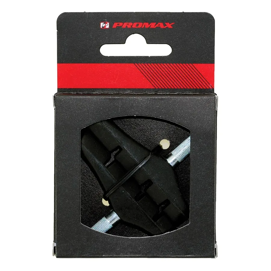 70 C Cantilever Brake Pads Non-threaded posts Rubber Black Pair