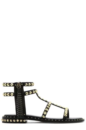 Ash Stud Embellished Flat Sandals
