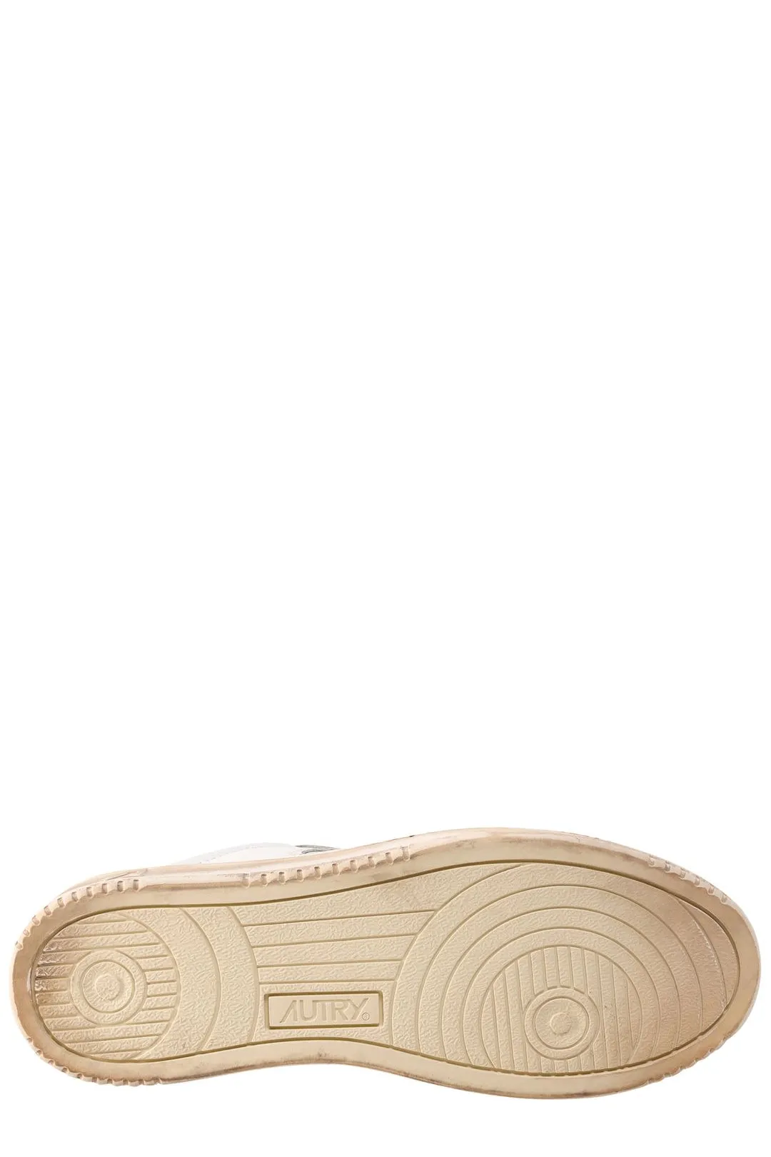 Autry Distressed Lace-Up Sneakers