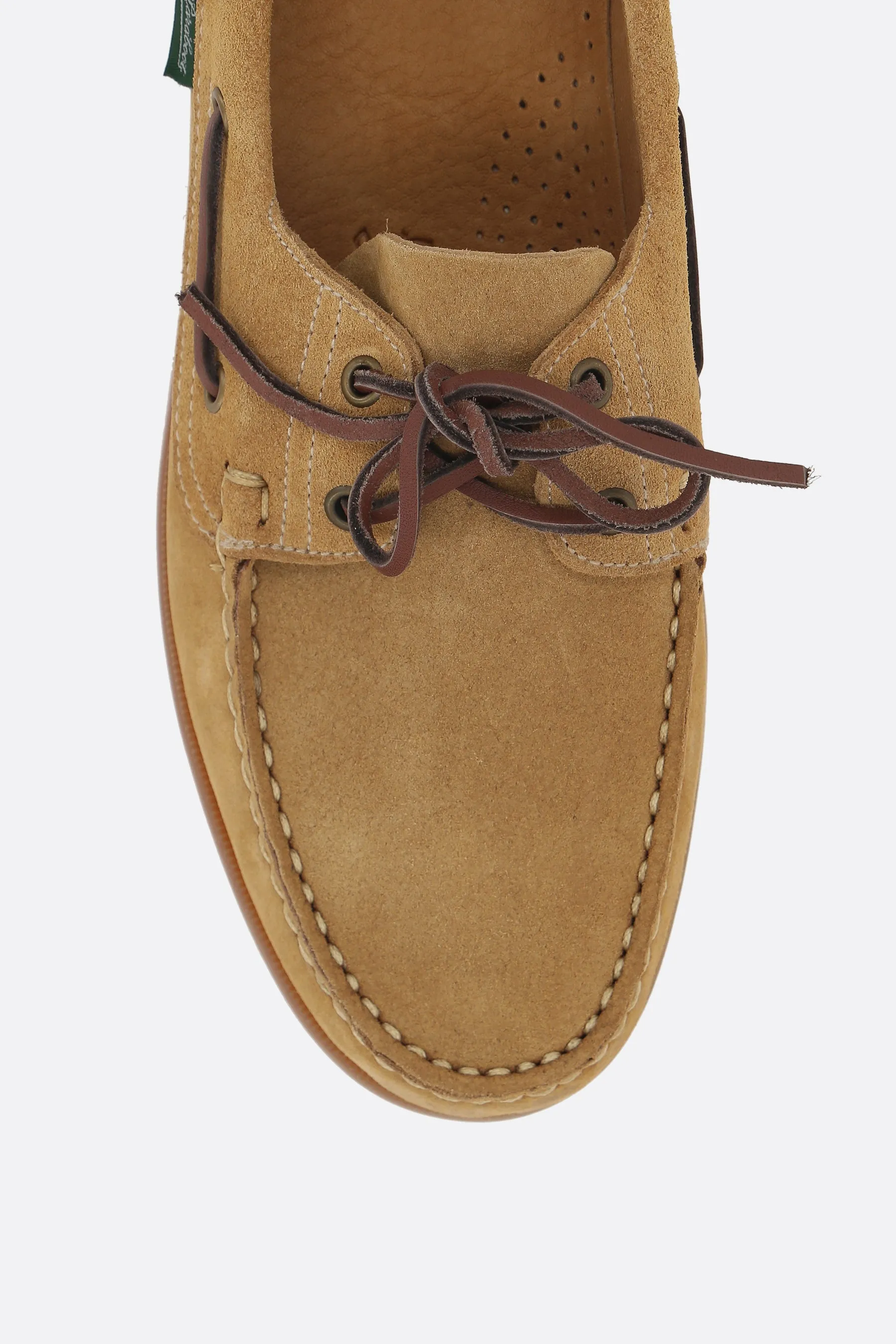 Barth boat shoes in suede