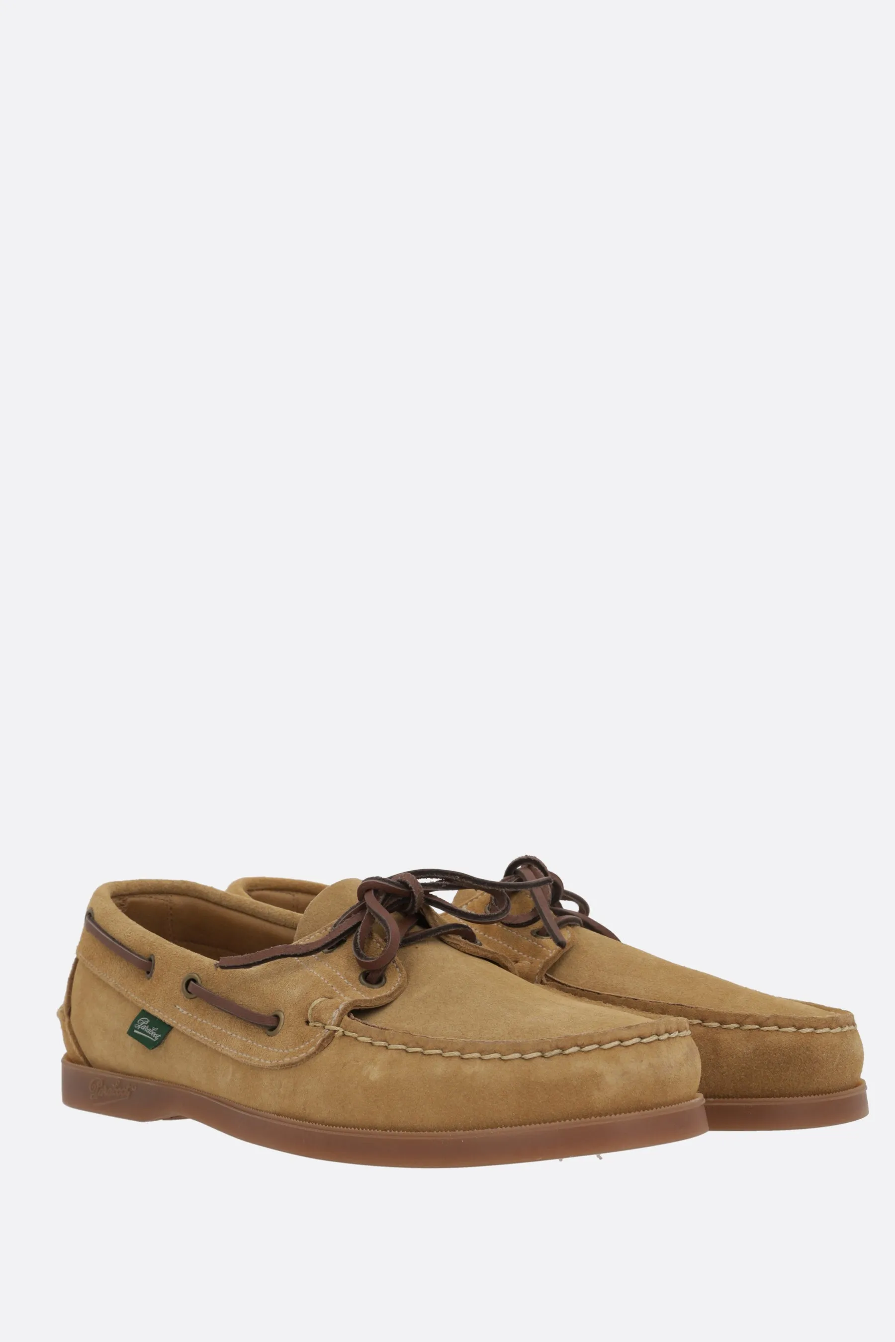 Barth boat shoes in suede