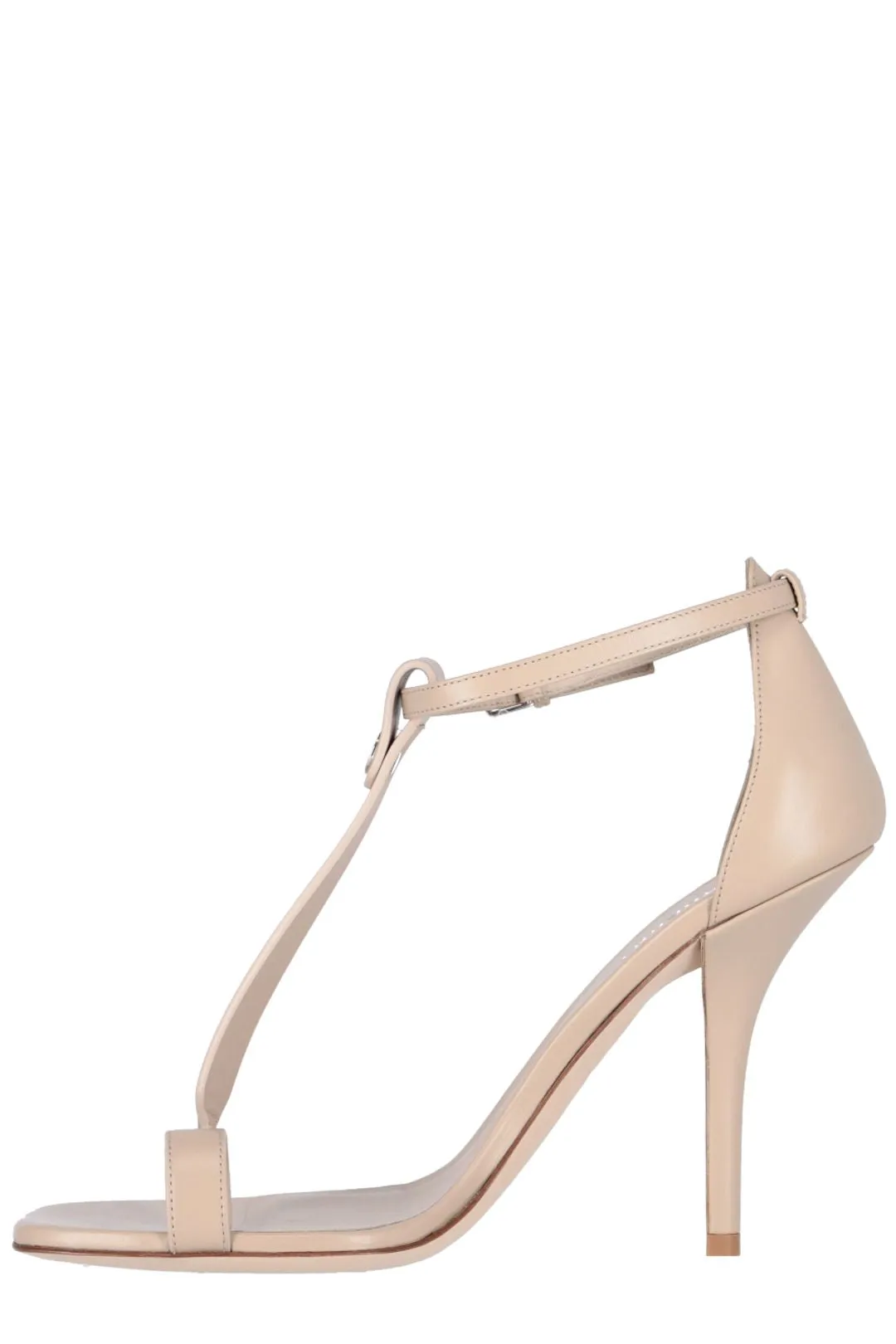 Burberry Ankle-Strap Heeled Sandals