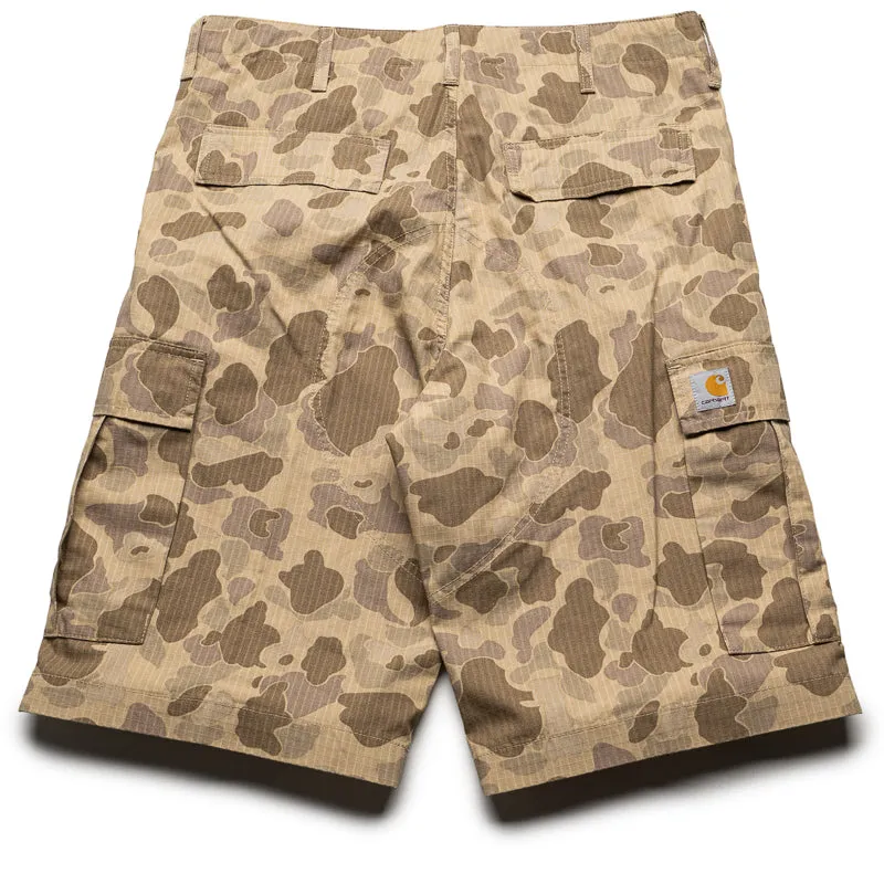 Carhartt WIP Regular Cargo Short - Camo Duck/Desert