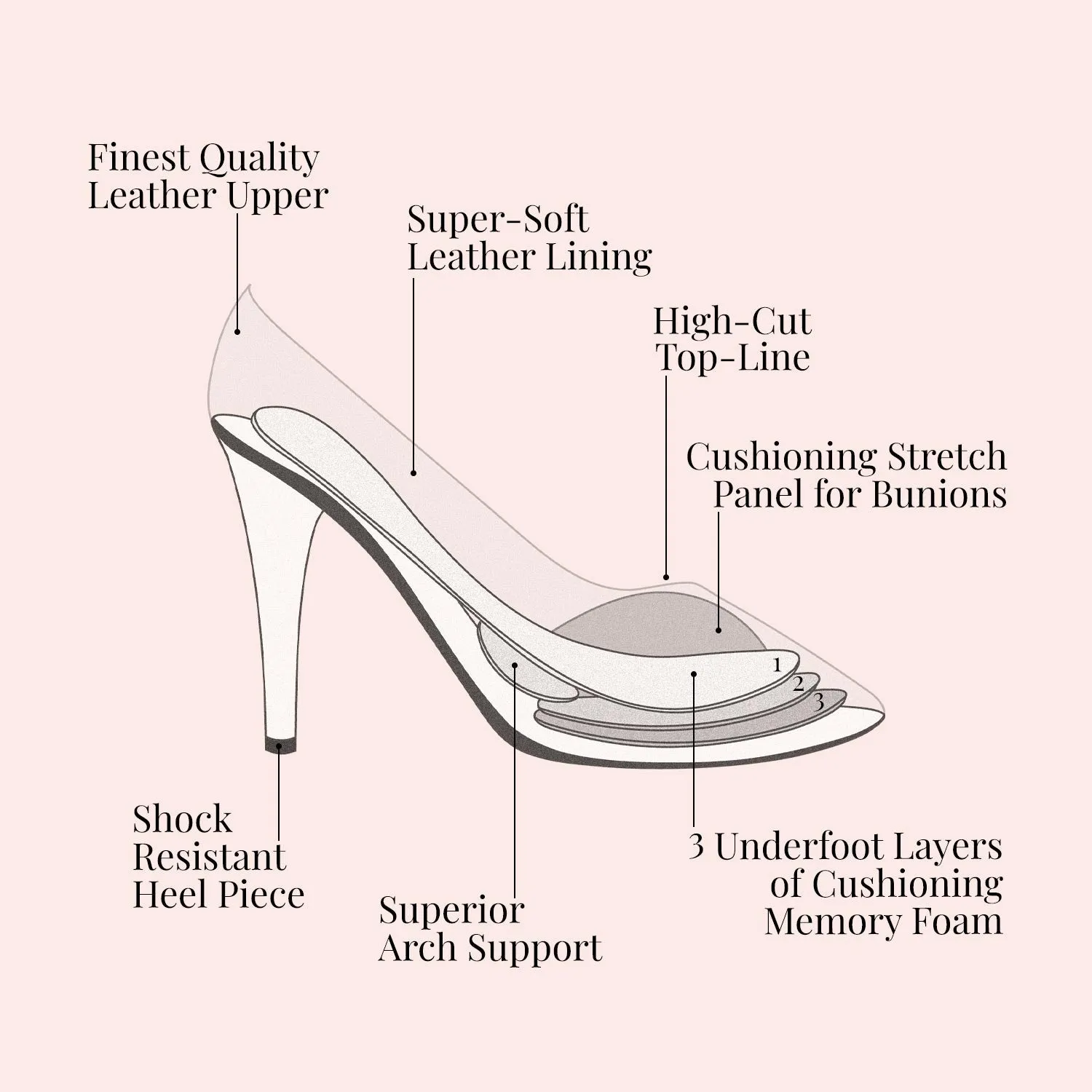 Carmen: Pale Taupe Patent Leather