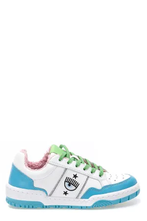 Chiara Ferragni Color-Block Lace-Up Sneakers