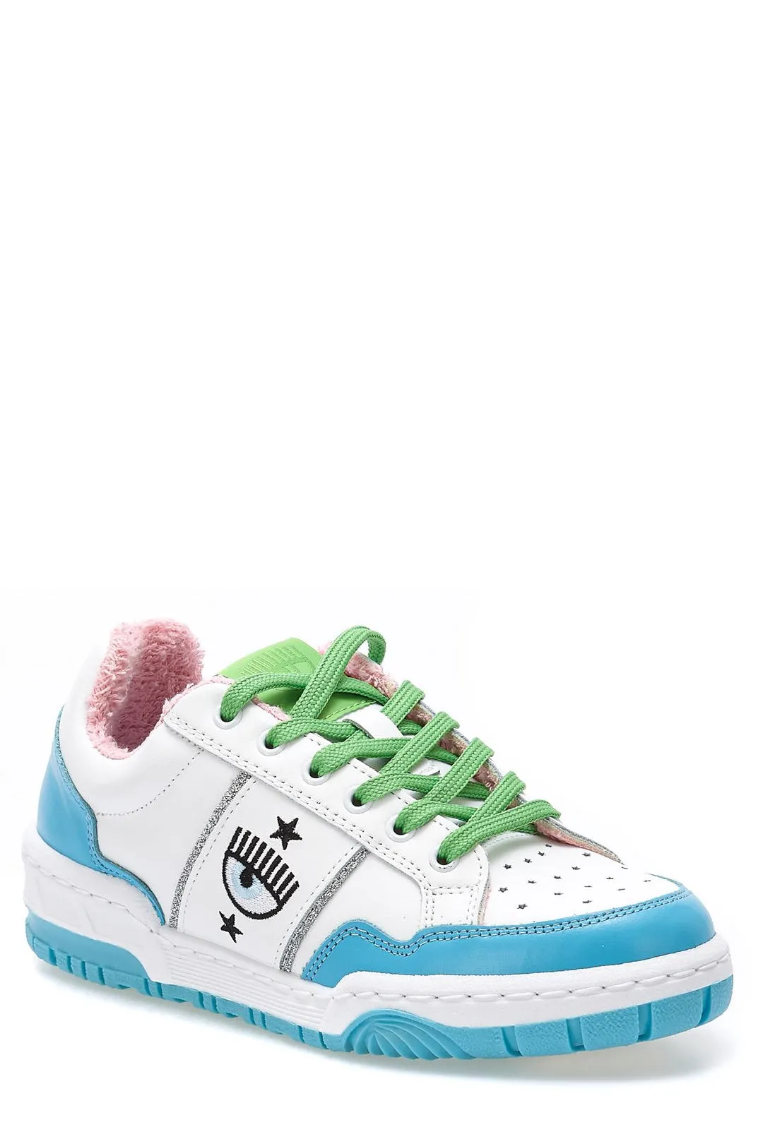 Chiara Ferragni Color-Block Lace-Up Sneakers