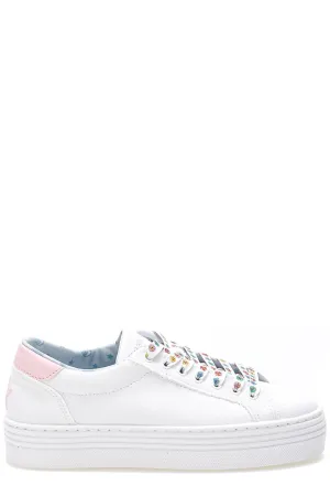 Chiara Ferragni Eyestar Detailed Lace-Up Sneakers