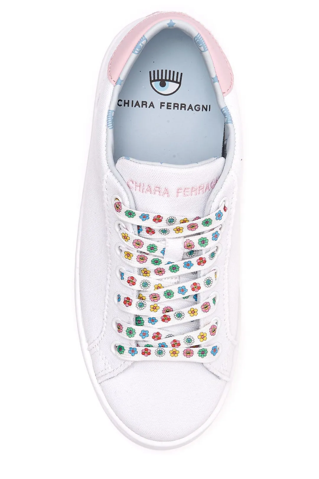 Chiara Ferragni Eyestar Detailed Lace-Up Sneakers