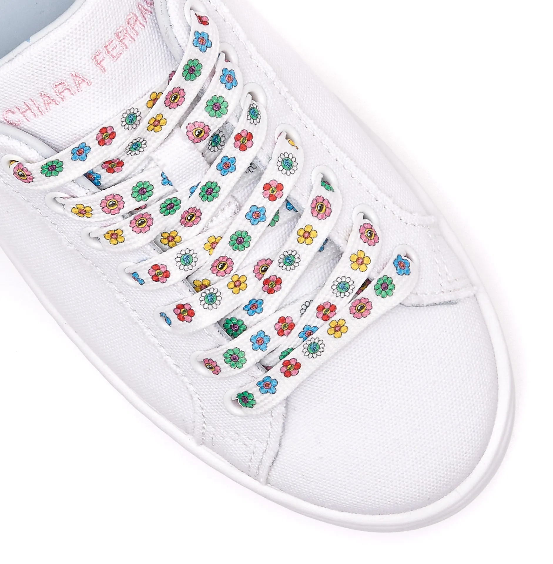 Chiara Ferragni Eyestar Detailed Lace-Up Sneakers