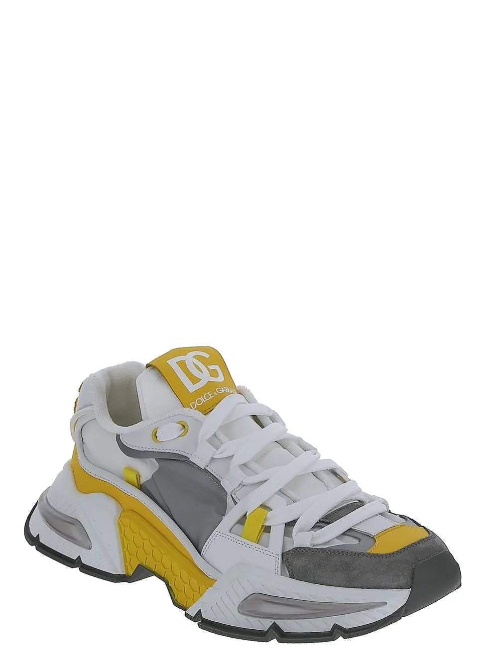 Dolce & Gabbana Airmaster Panelled Lace-Up Sneakers