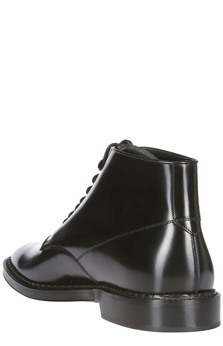 Dolce & Gabbana Lace-Up Ankle Boots