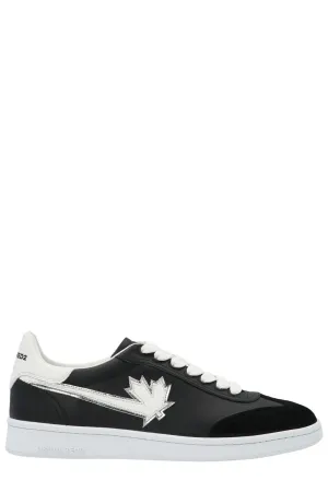 Dsquared2 Logo Patch Lace-Up Sneakers