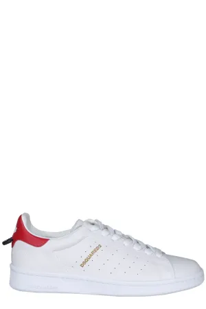 Dsquared2 Logo Print Low-Top Sneakers