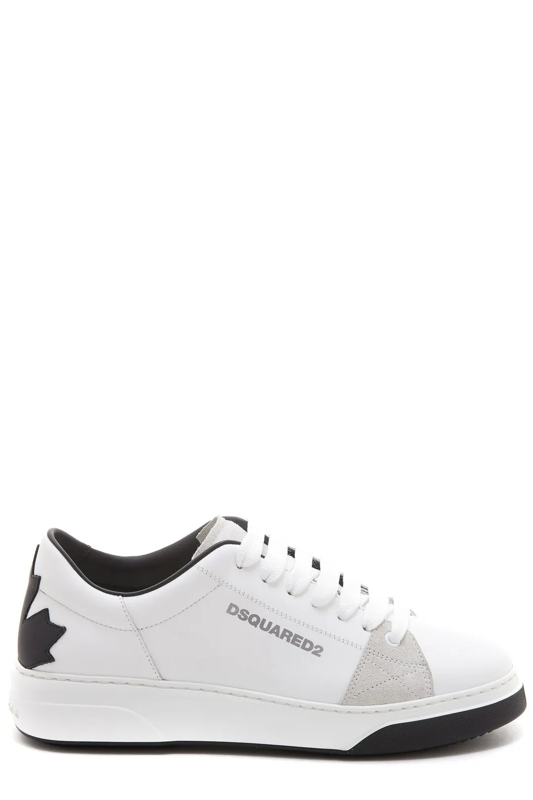 Dsquared2 Round Toe Lace-Up Sneakers