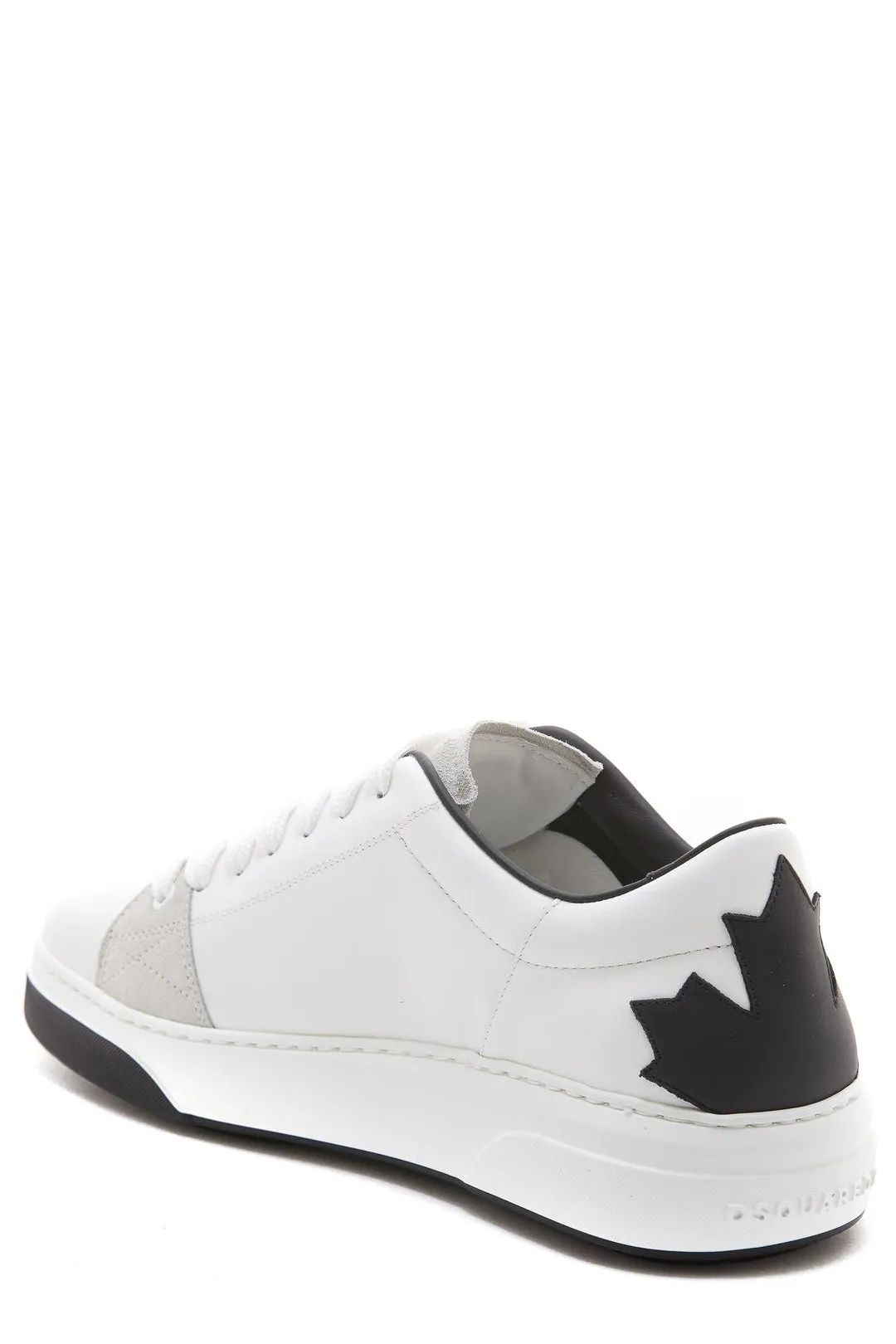 Dsquared2 Round Toe Lace-Up Sneakers