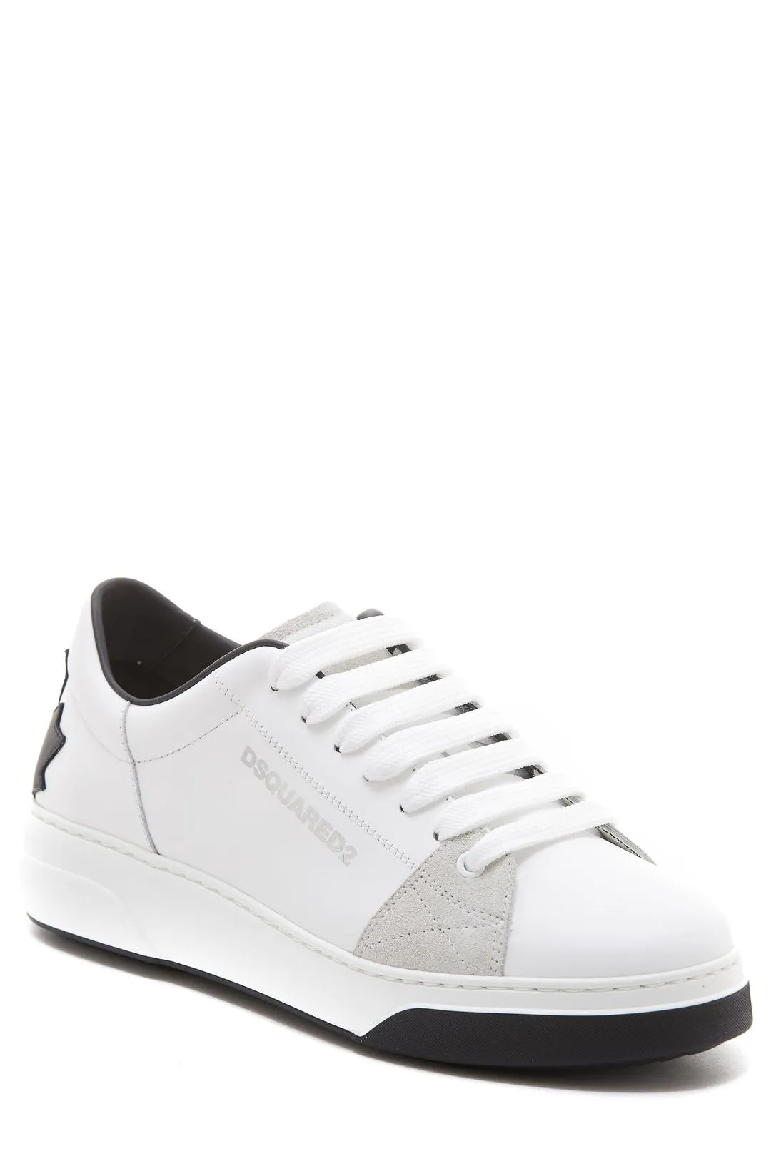 Dsquared2 Round Toe Lace-Up Sneakers