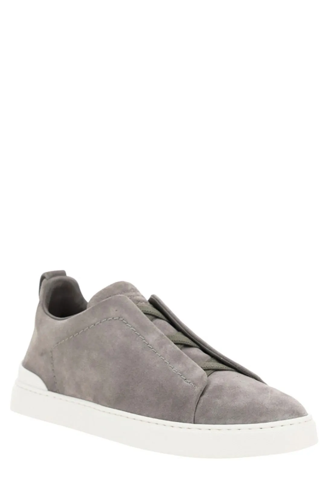 Ermenegildo Zegna Triple Stitch Lace-Up Sneakers