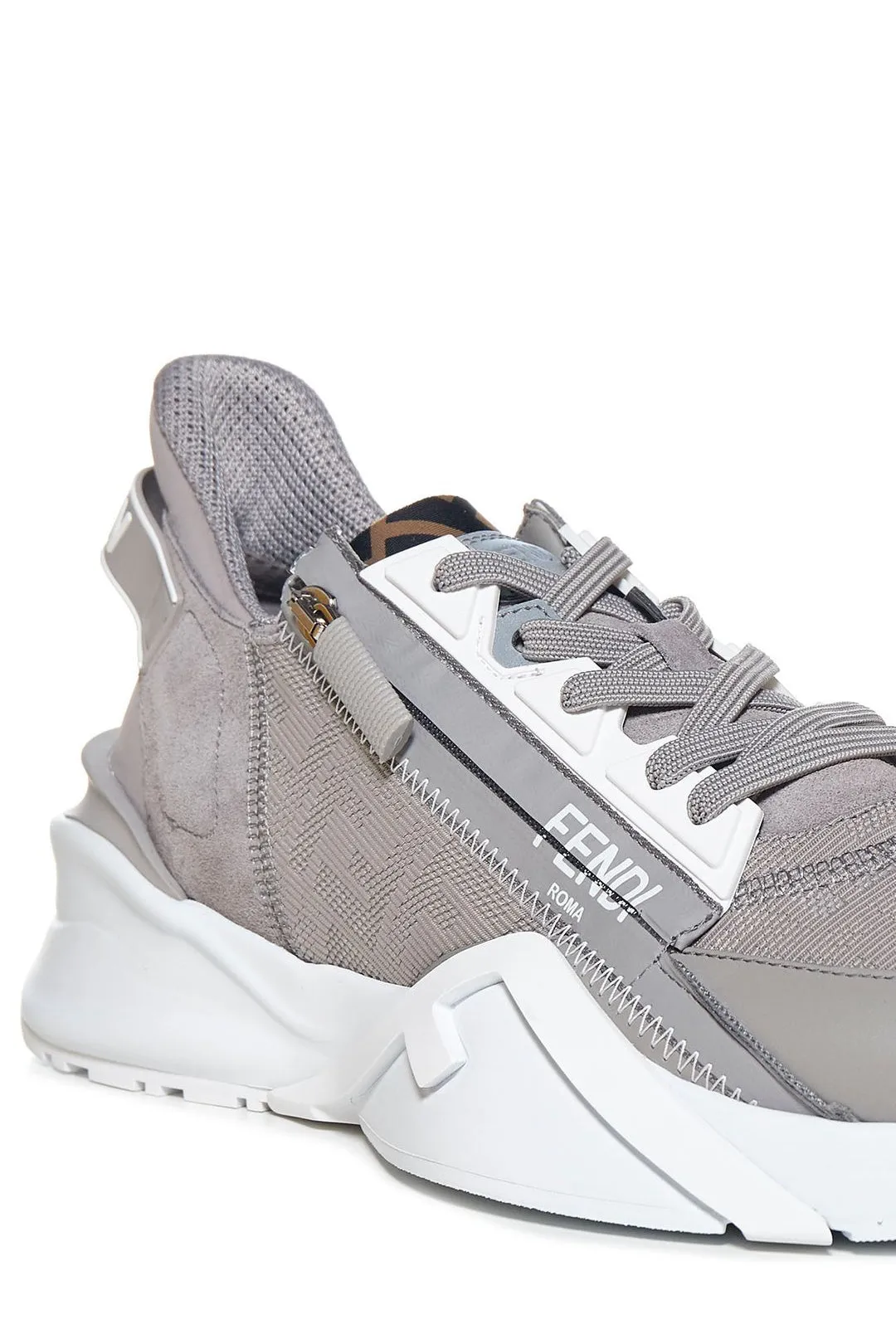 Fendi Flow Lace-Up Sneakers