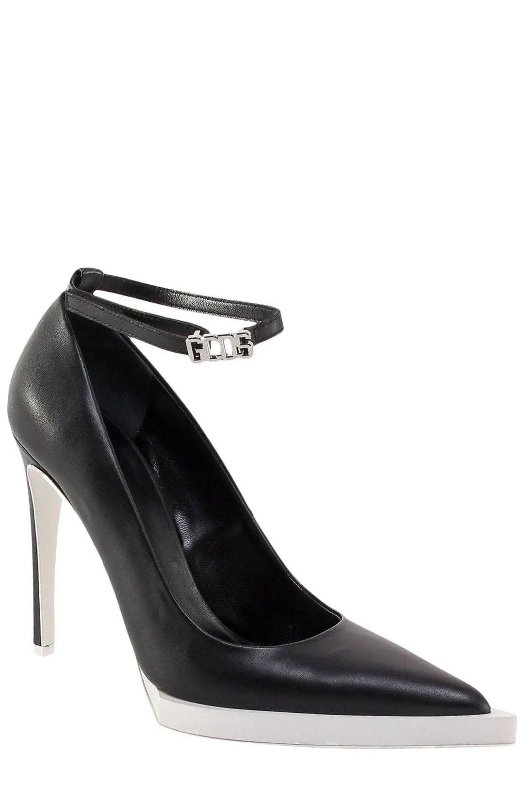 GCDS Rider Ankle Strap Pumps
