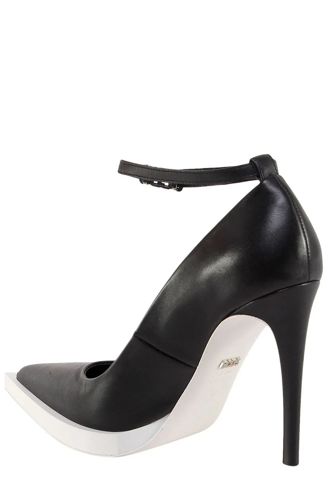 GCDS Rider Ankle Strap Pumps