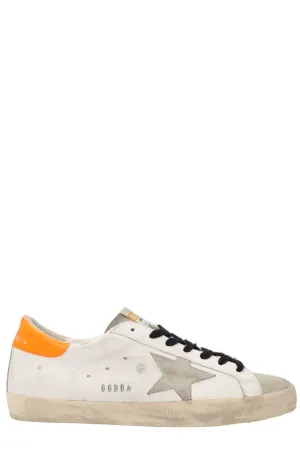 Golden Goose Deluxe Brand Distressed-Effect Lace-Up Sneakers