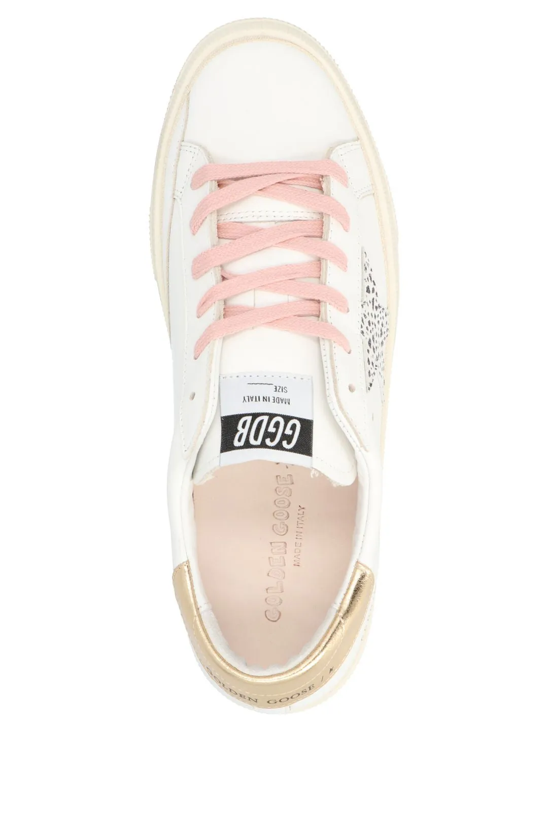 Golden Goose Kids Round Toe Lace-Up Sneakers