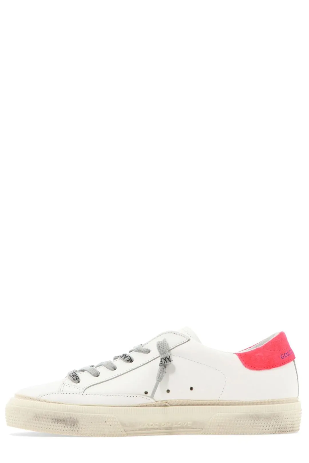 Golden Goose Kids Star-Print Lace-Up Sneakers