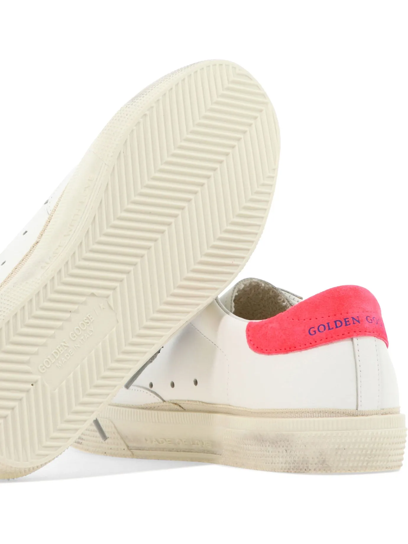 Golden Goose Kids Star-Print Lace-Up Sneakers