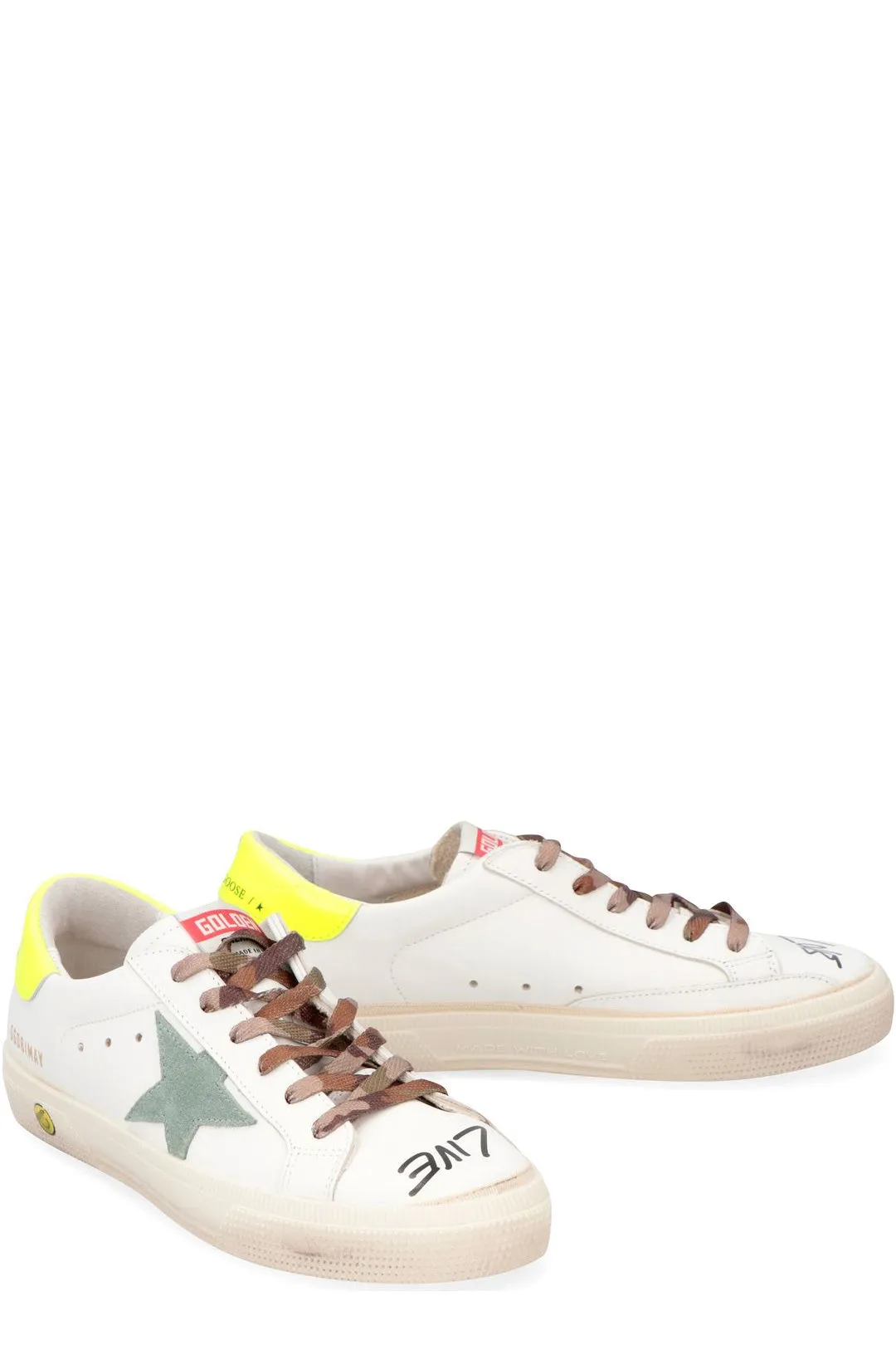 Golden Goose Kids Super-Star Lace-Up Sneakers