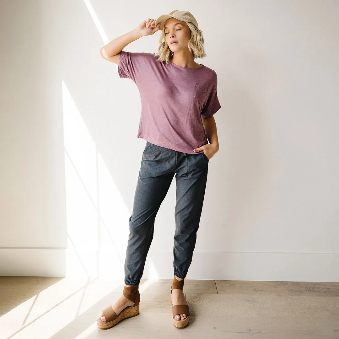 Heather Charcoal Jetsetters