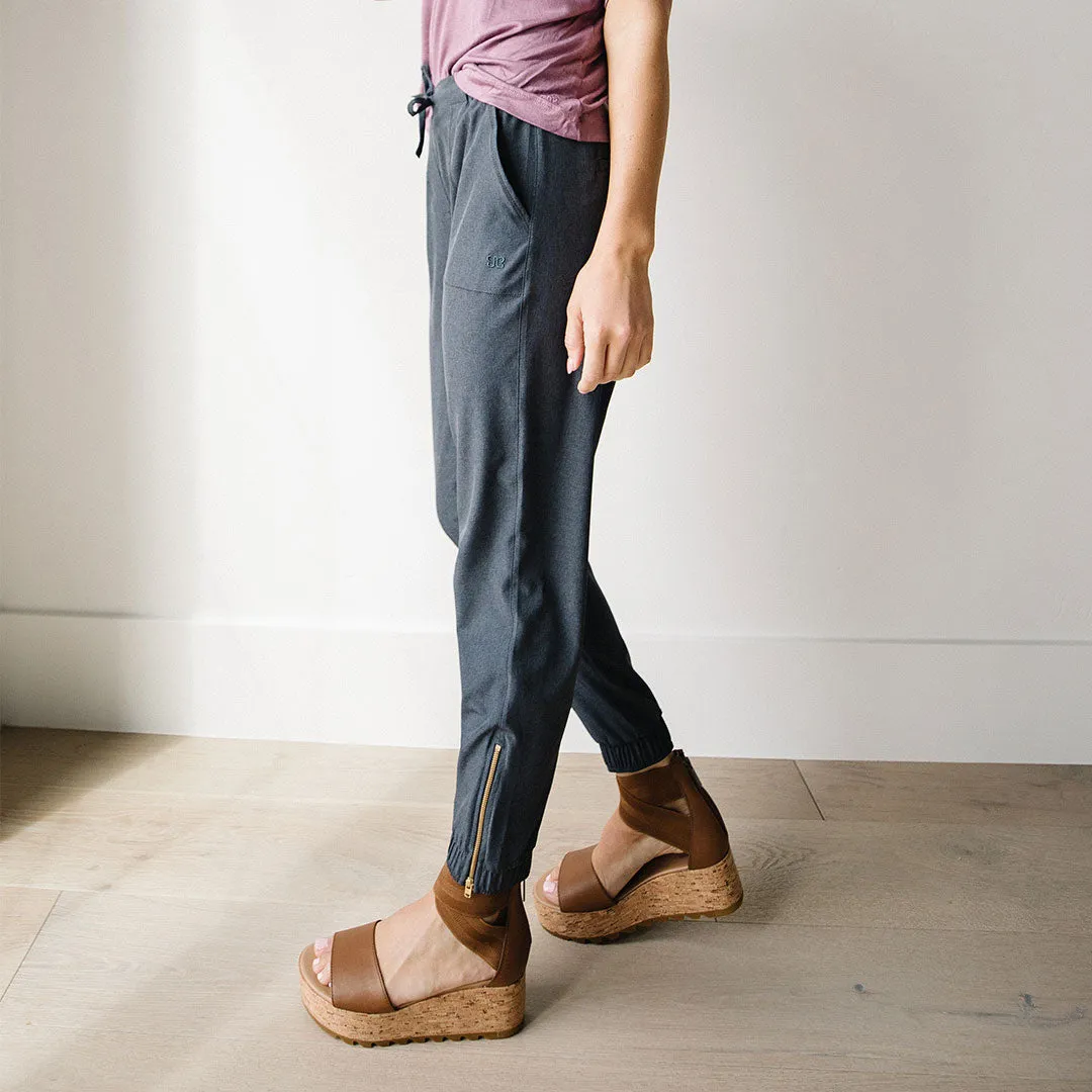 Heather Charcoal Jetsetters