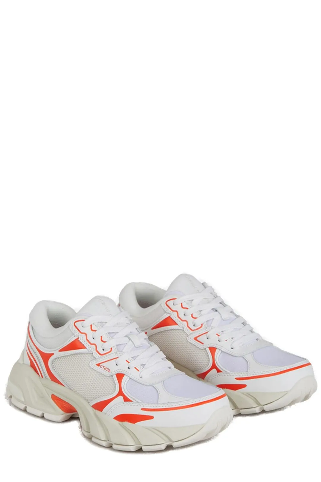 Heron Preston Block Stepper Lace-Up Sneakers