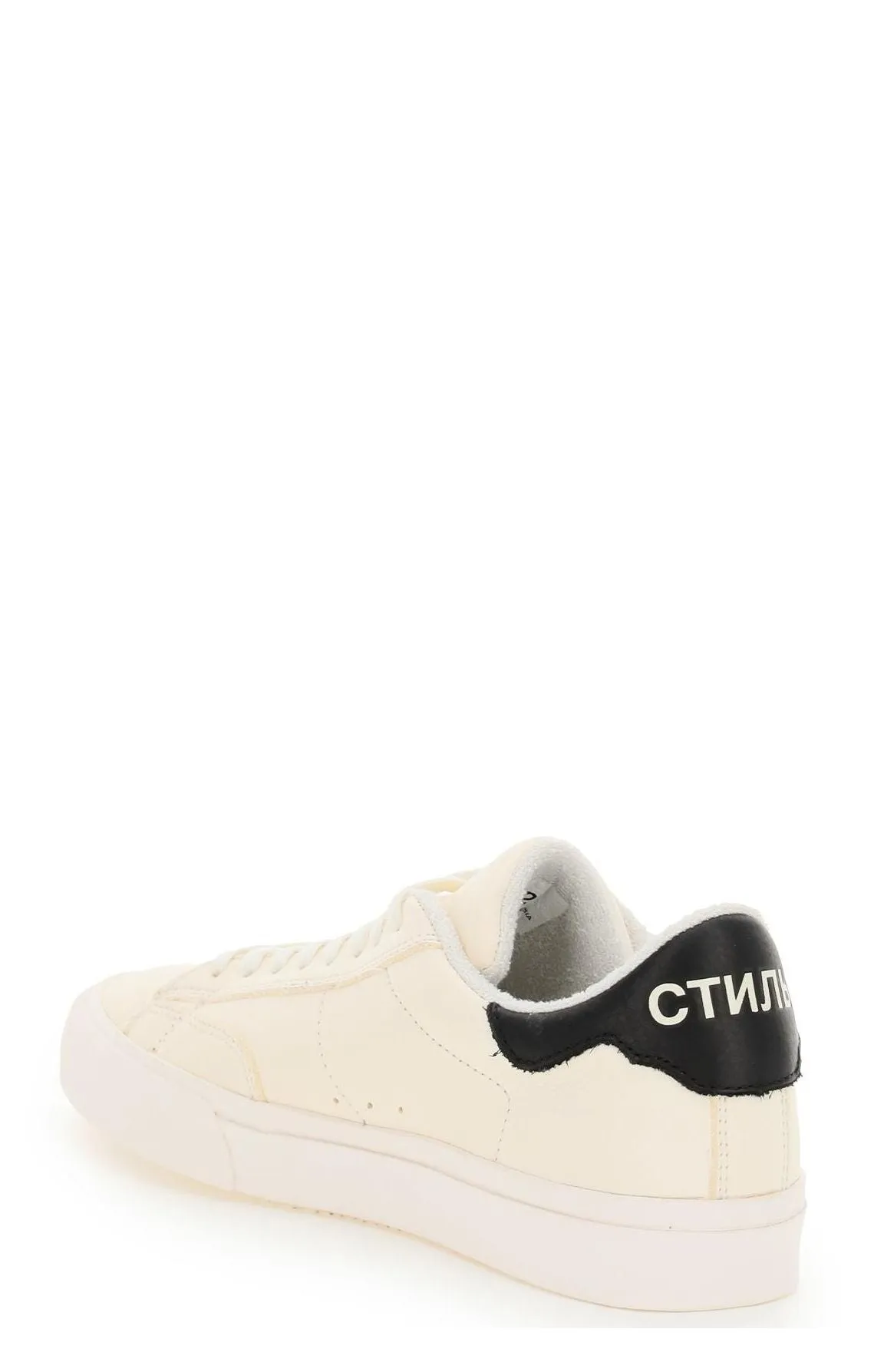 Heron Preston Logo Print Lace-Up Sneakers