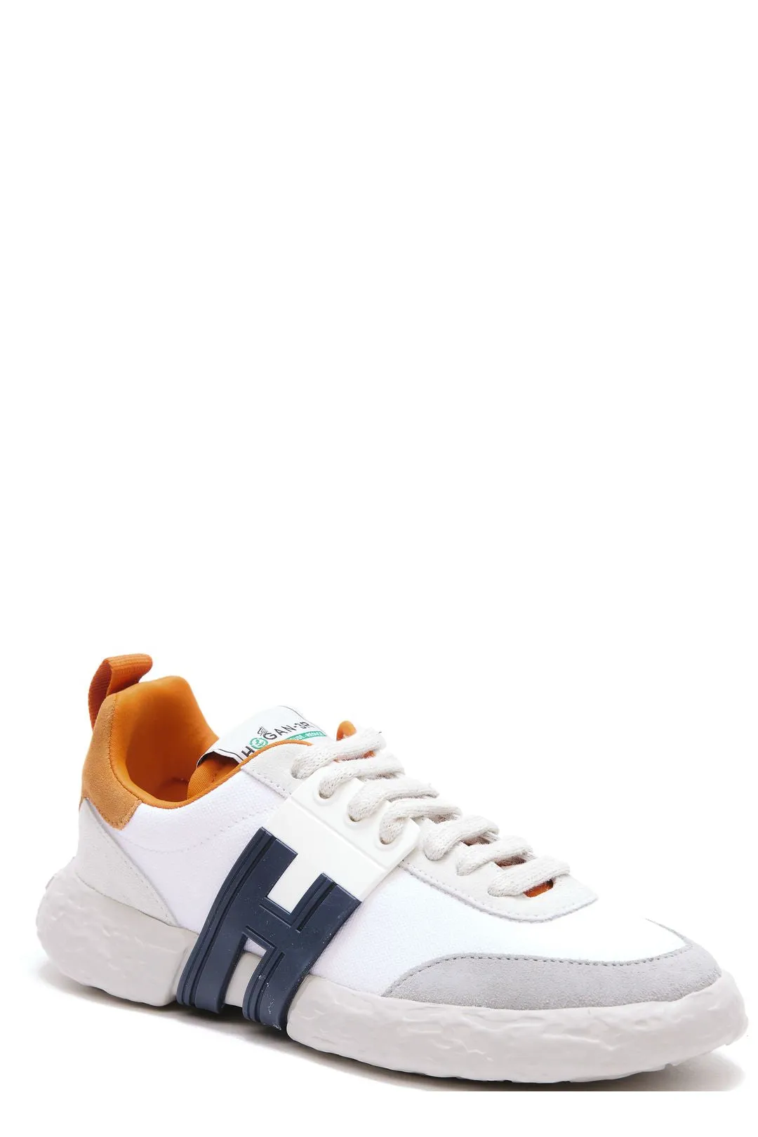 Hogan 3R Logo Detailed Lace-Up Sneakers