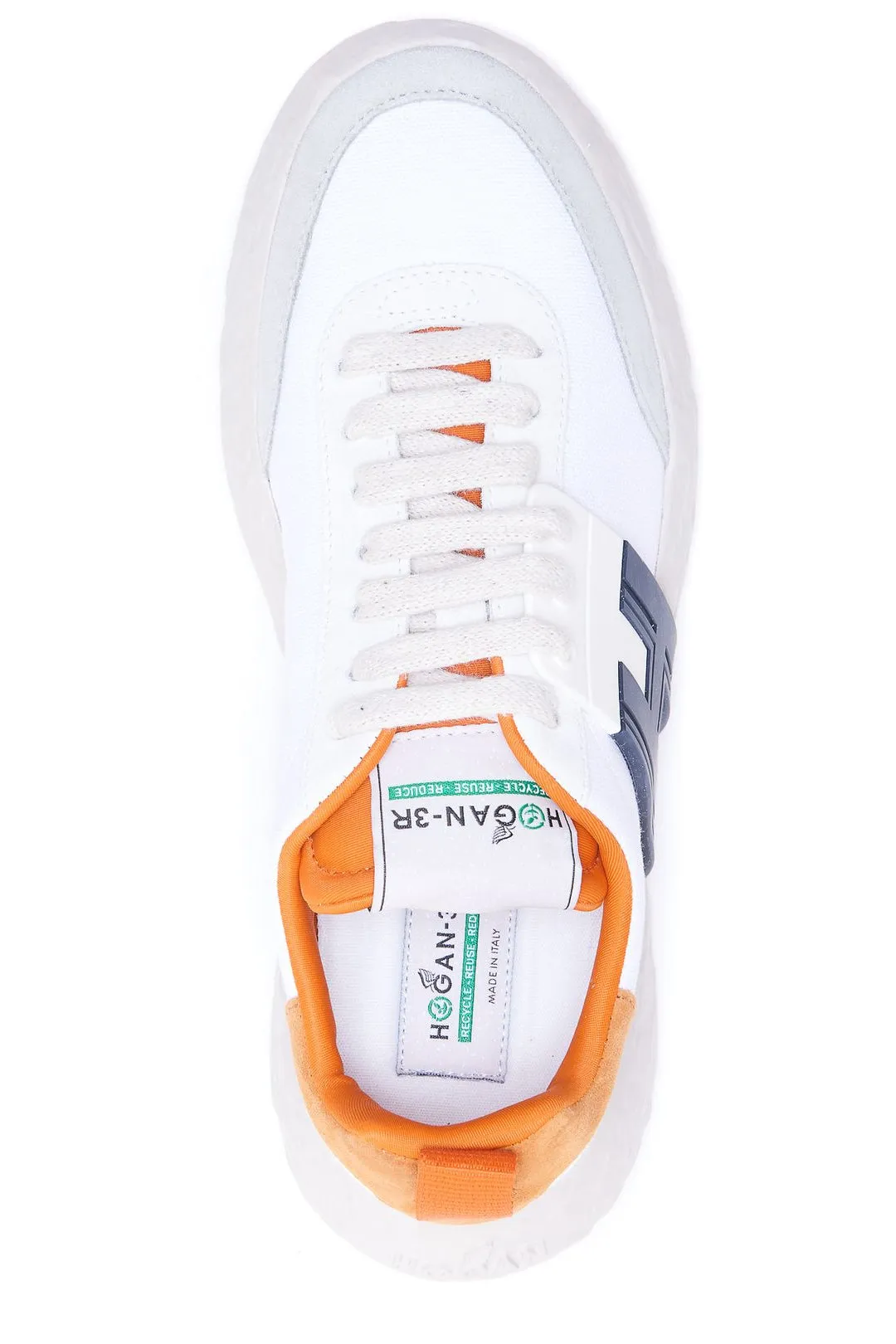 Hogan 3R Logo Detailed Lace-Up Sneakers