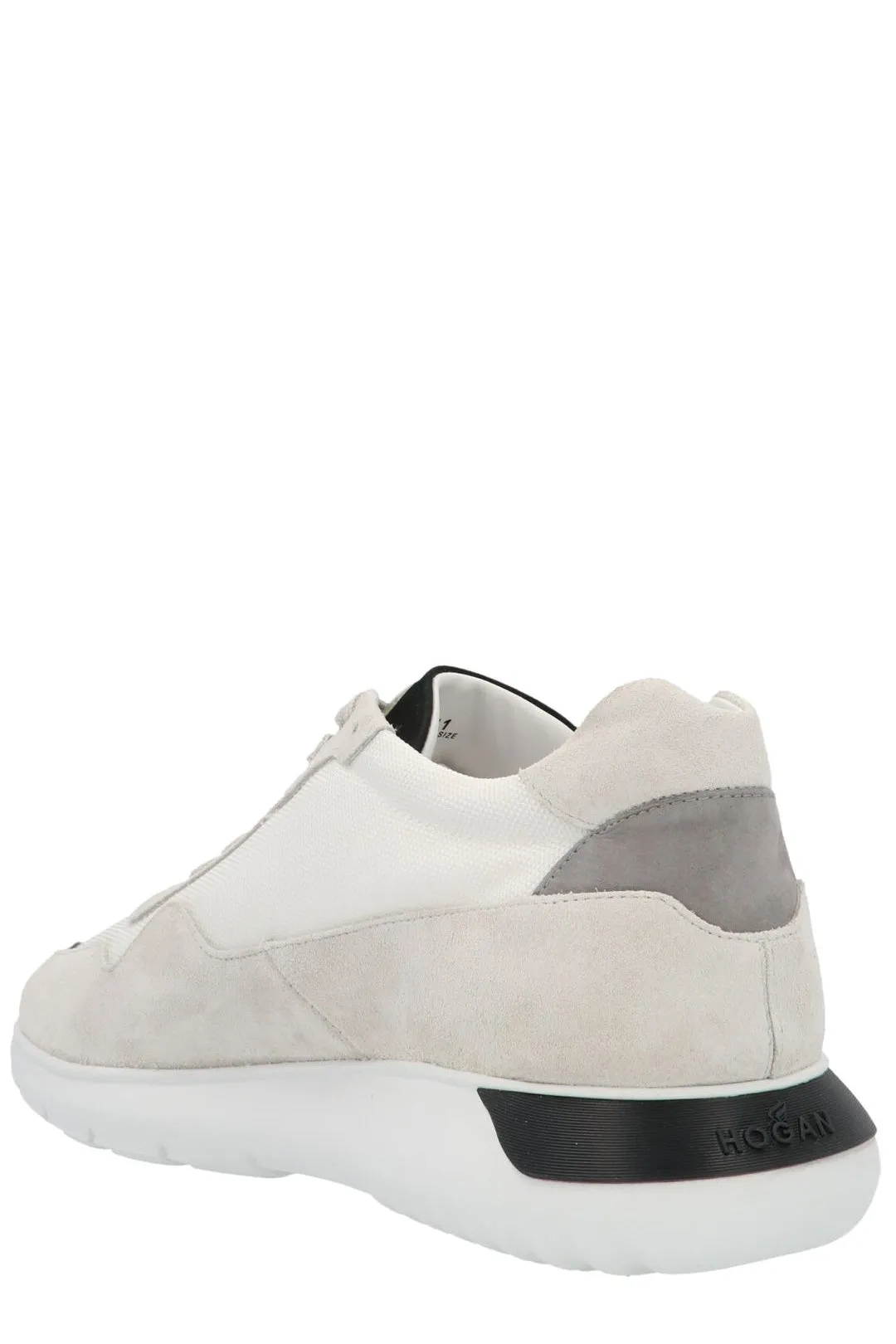Hogan H Logo Detailed Lace-Up Sneakers