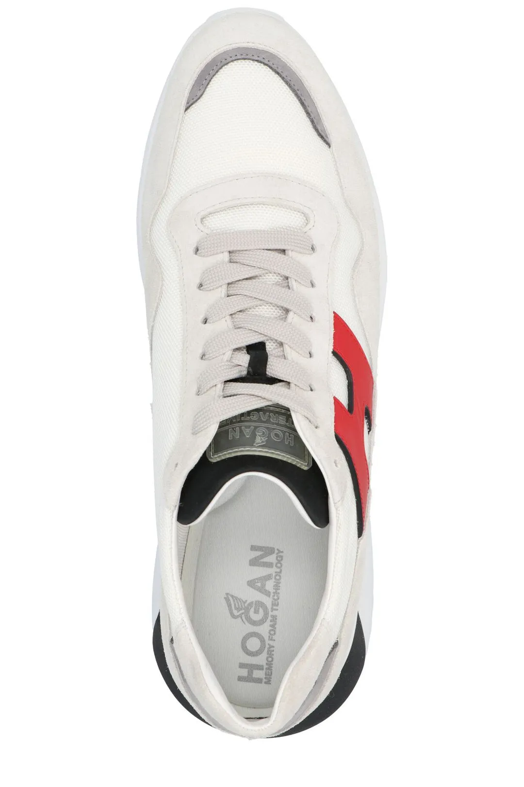 Hogan H Logo Detailed Lace-Up Sneakers