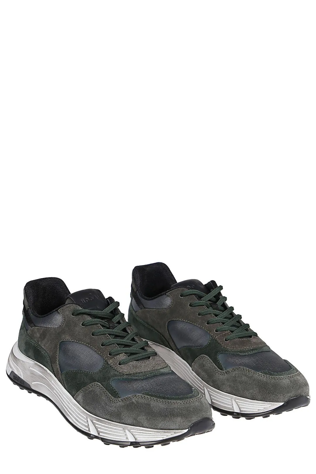 Hogan Hyperlight Panelled Lace-Up Sneakers