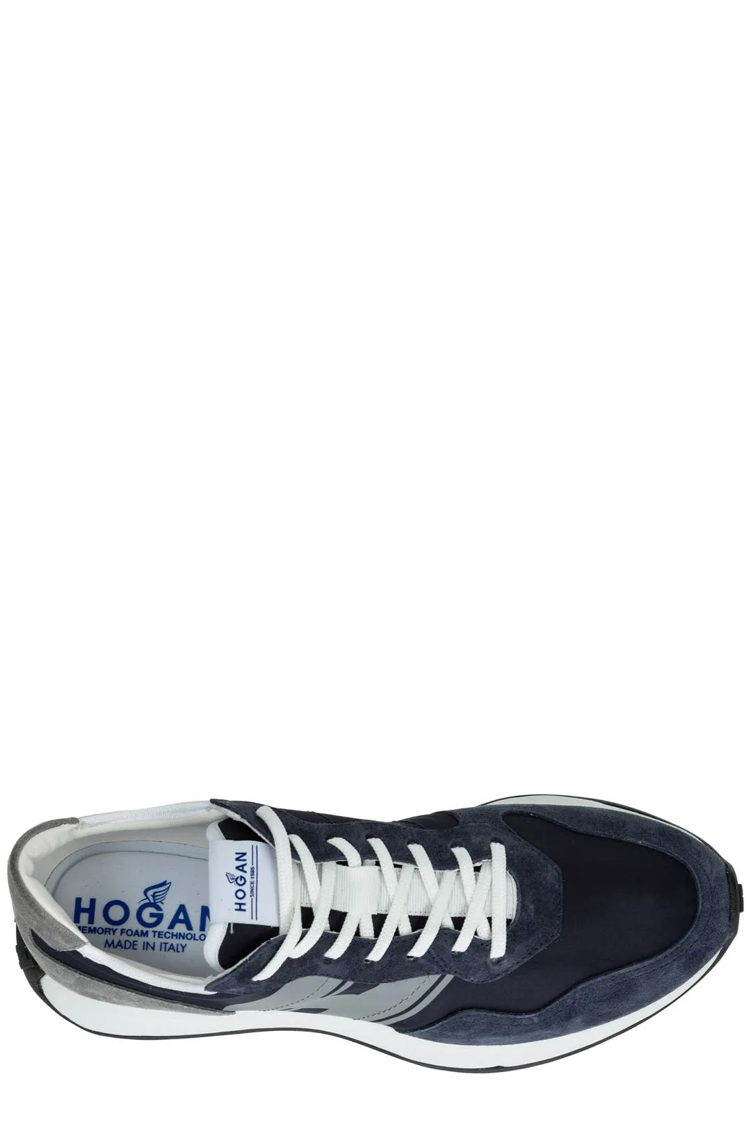 Hogan Logo Detailed Lace-Up Sneakers