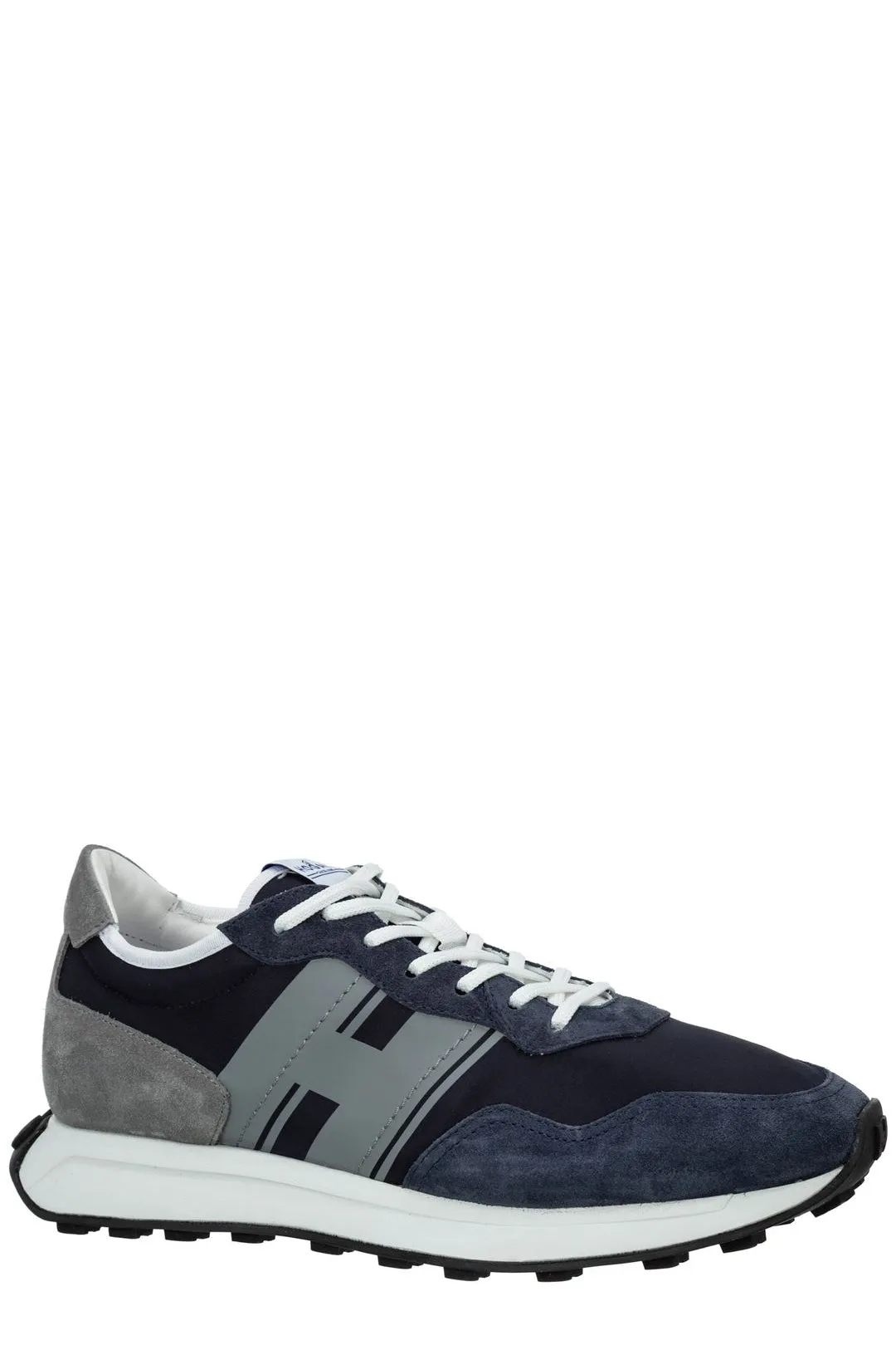 Hogan Logo Detailed Lace-Up Sneakers