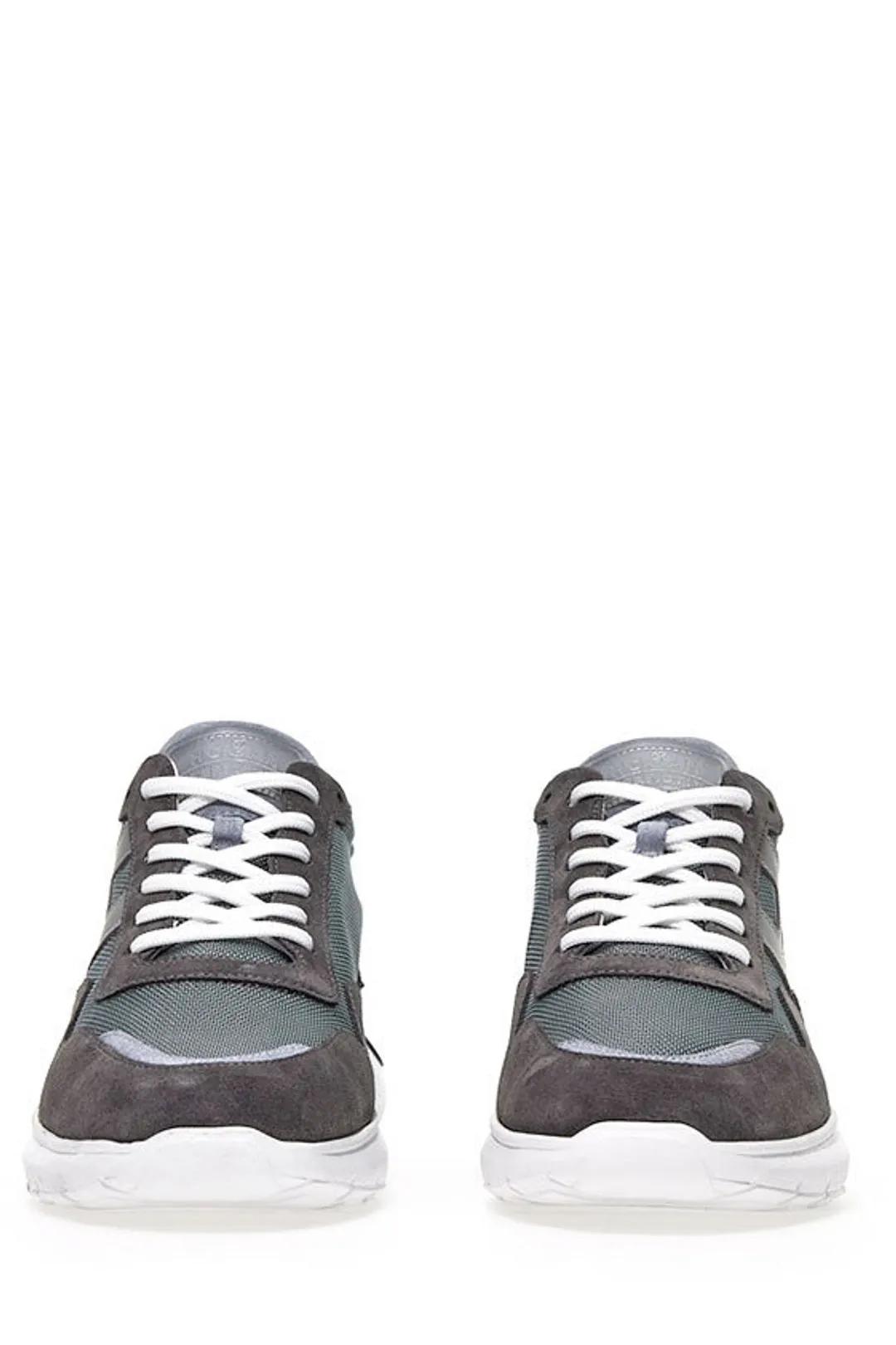 Hogan Logo Patch Lace-Up Sneakers