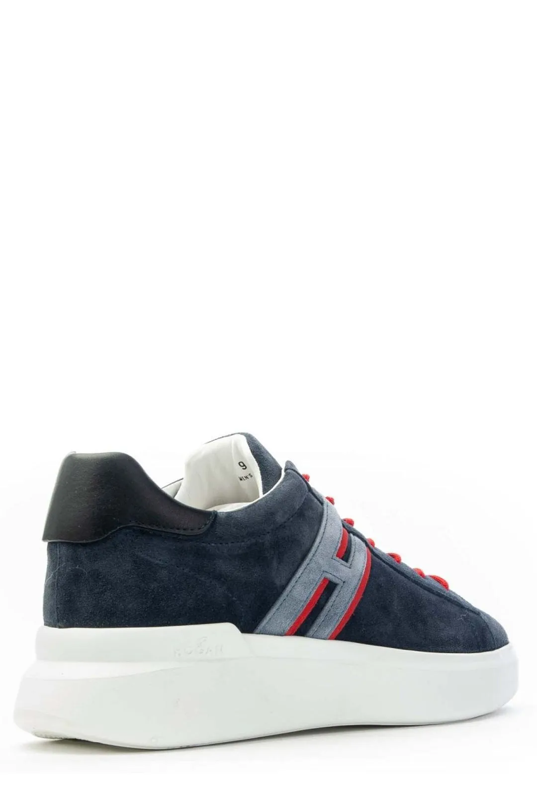 Hogan Logo Patch Lace-Up Sneakers