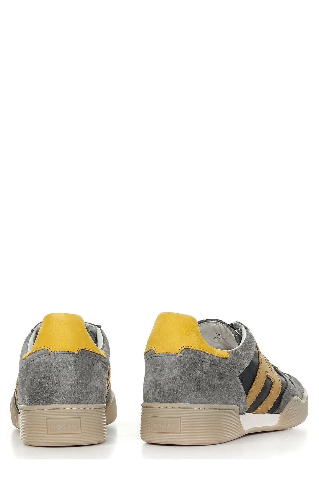 Hogan Panelled Lace-Up Sneakers