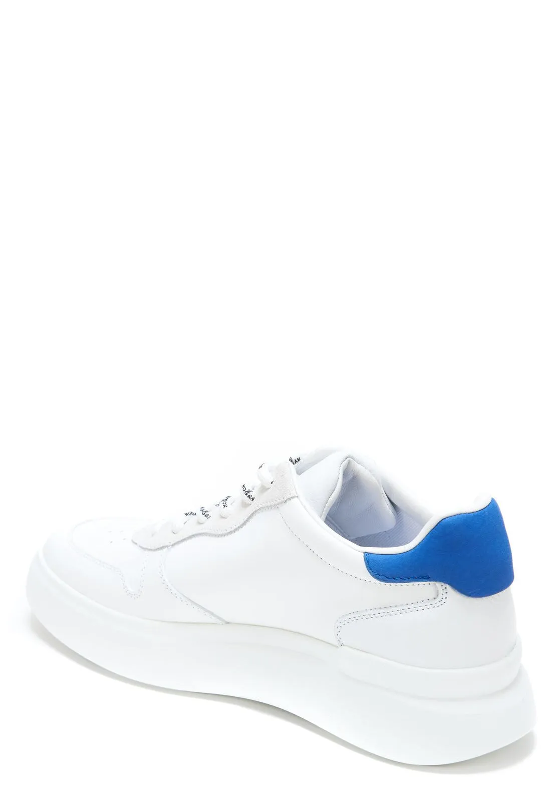 Hogan Round Toe Lace-Up Sneakers