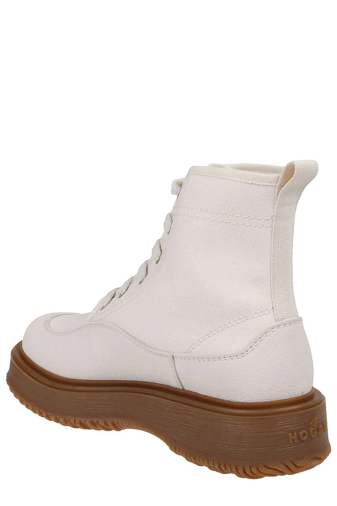 Hogan Untraditional Lace-Up Ankle Boots