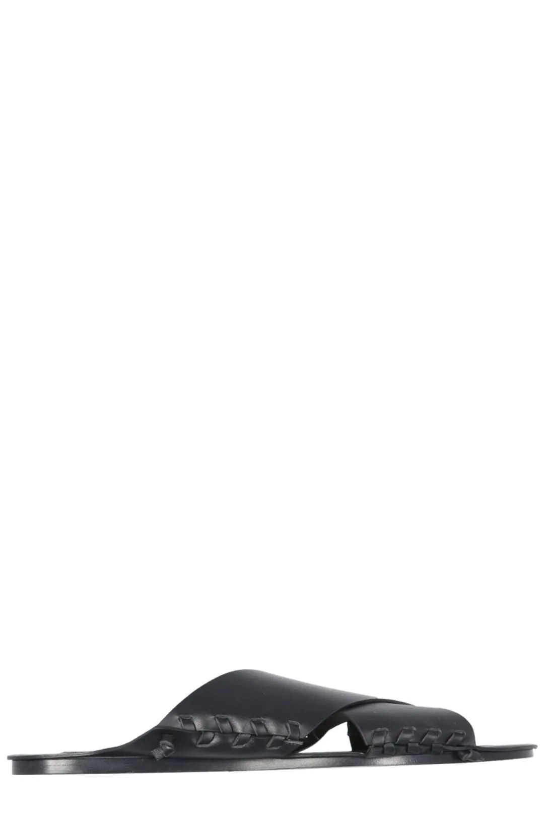 Jil Sander Cross Band Flat Sandals