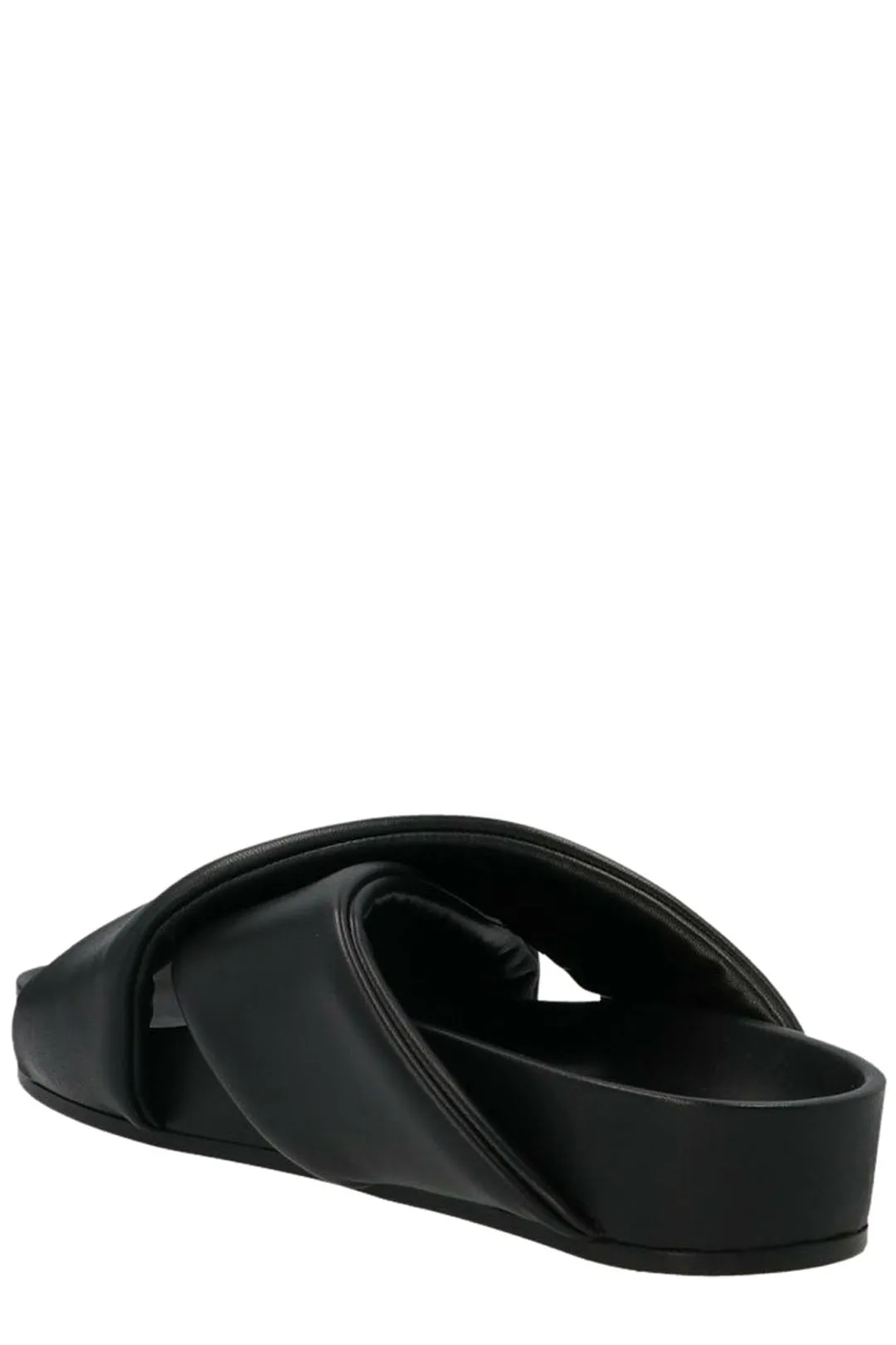 Jil Sander Cross Strap Padded Slides