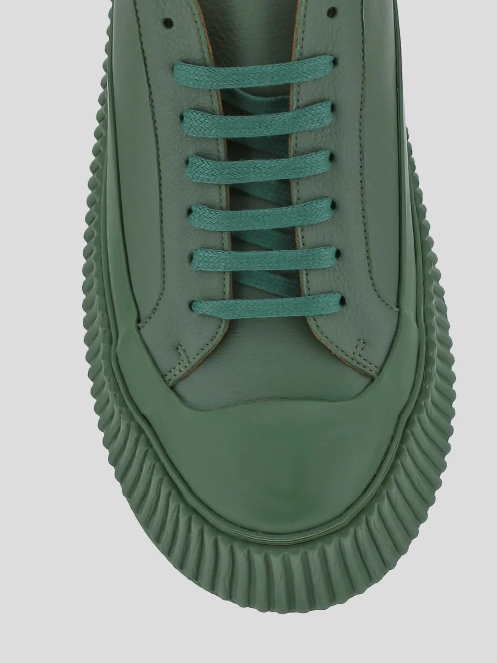 Jil Sander Lace-Up Platform Sneakers