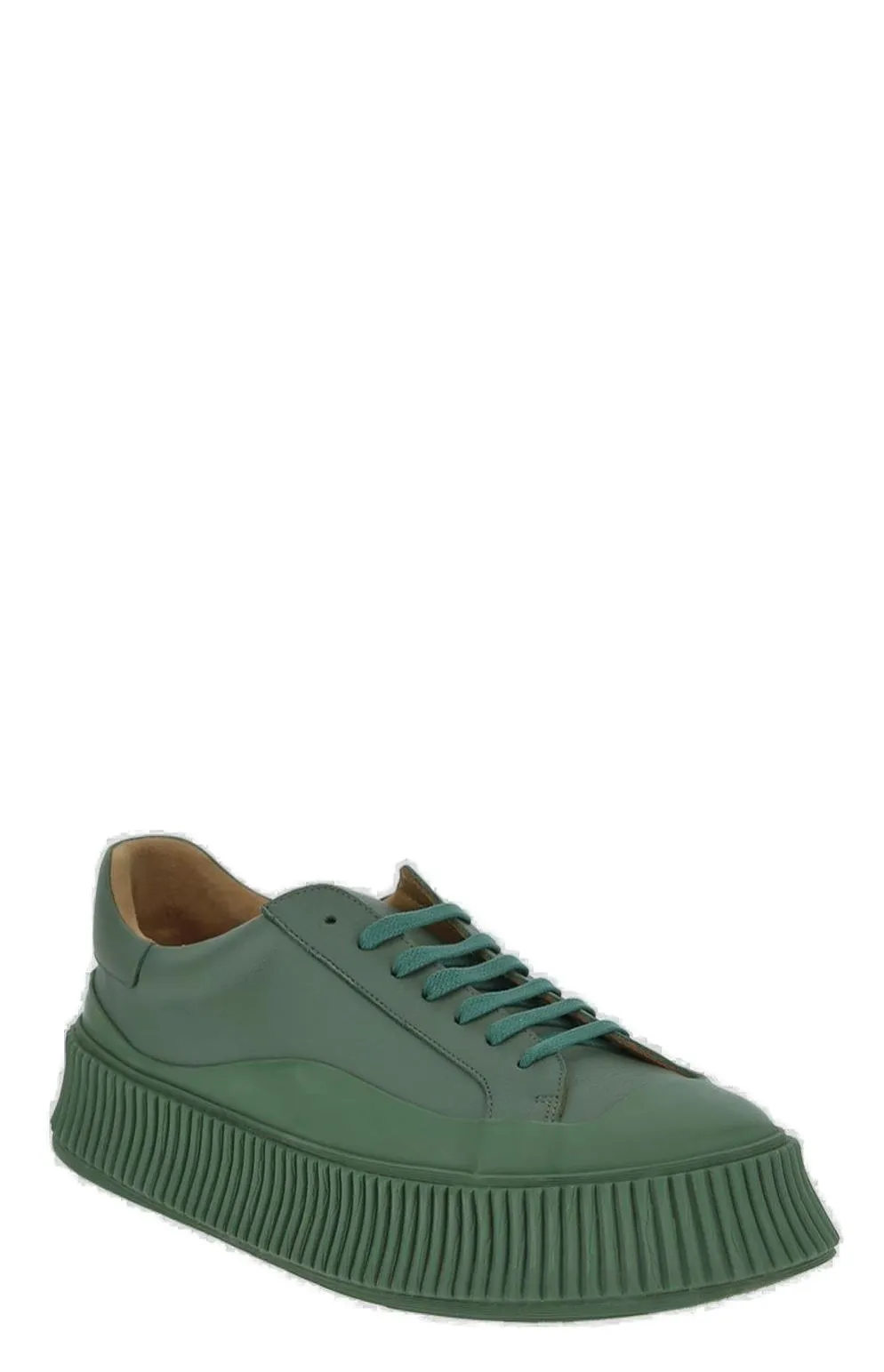 Jil Sander Lace-Up Platform Sneakers